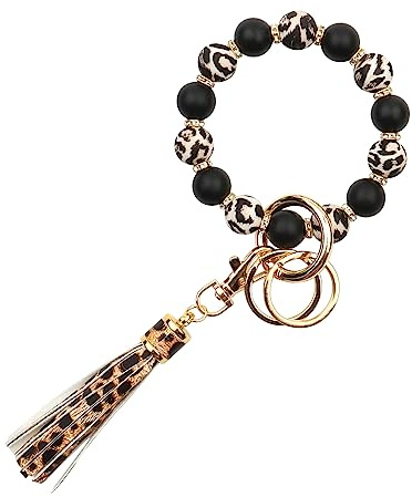 AOKSUNOVA Schlüsselanhänger Armband Autoschlüsselanhänger Perlen für Frauen