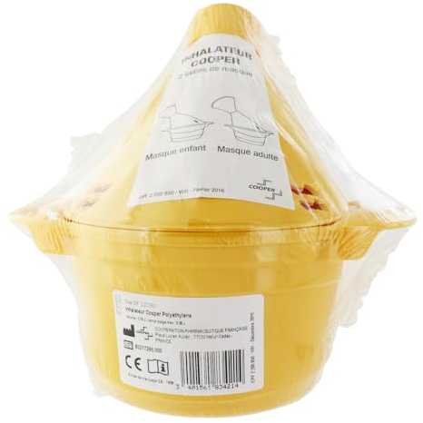 Cooper Inhalateur Polyéthylène - Blanc