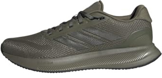 adidas Men's Runfalcon 5 Running Shoes, Olive Strata/Shadow Olive/Core Black, 6 UK