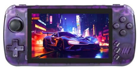 X39 PRO Handheld Game Console with Built-in 5600+ Games, 4.5-Inch IPS Screen Retro Arcade Game Console 64G TF Card 3000mAh Battery, Game Player for Kids Adults