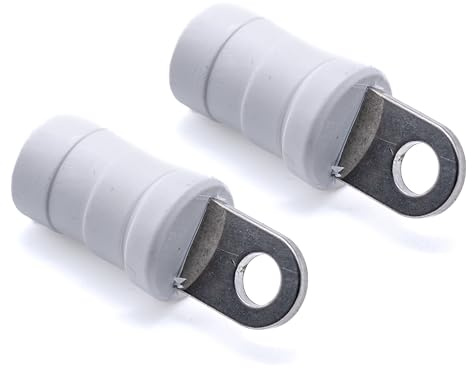 Clarke Marine 2 Stück Endstopfen für Bootsverdeck, Bimini-Sprayhood-Anschlussstück, 19 mm