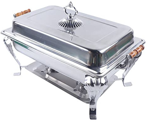 Set di contenitori termici in acciaio inox, per alimenti, per buffet, matrimoni e altri eventi banchetti