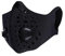 BEAHING Masque à poussière noir, masque à poussière de carbone activé réutilisable Masque en face anti-pollen Masque pour les activités de plein air à cyclisme