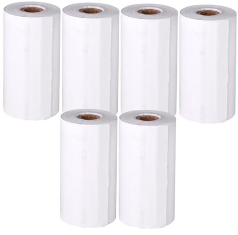 Artibetter 6rolls Thermal Printer Paper for Instant Camera Printing Paper Photo Printer