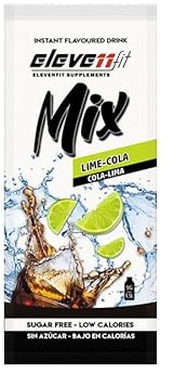 Mix Saborizante - Elevenfit - Pack 24 unidades – Mix Saborizante sin azúcar 24x9g (24Unidad, Cola Lima)