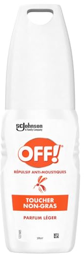 OFF! Protection Répulsif Anti-Moustiques & Tiques 1 Aérosol 100 ml | Répulsif efficace contre les moustiques et les tiques pour une protection fiable lors des activités extérieures