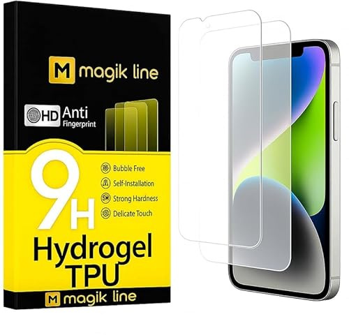 GENERICO 3 Pezzi, pellicola protettiva TPU Hydrogel per iphone 11, Senza Bolle, Durezza 9H, adatta per i telefoni a bordi curvi, Ultra Resistente