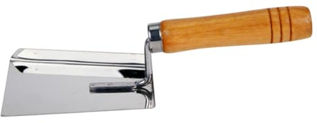 Toyvian Stainless Steel Beekeeping Shovel with Wood Handle, Hive Frame Scraper and Cleaning Tool for Beehive Maintenance, Portable Beehive Shovel for Outdoor Beekeeping Supplies