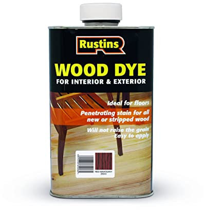 Rustins Wood Dye Red Mahogany 250ml