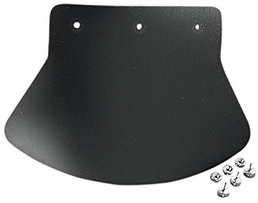 Parafango paraspruzzi di gomma nero semplice medio 240mm x 165mm