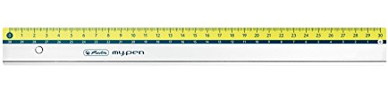 Herlitz Lineal my.pen / 30cm / Farbe: grün