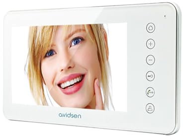 Monitor da 7 LCD a colori per videocitofono a 4 fili gamma Nordström