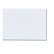 500 Karteikarten in A6 weiß liniert von Herlitz [Sparpaket]