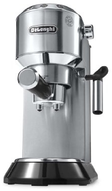 De'Longhi EC.680.M Dedica Coffee Machine with 15 Bar Espresso Pump - Metal