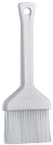 Vikan Pincel para repostería, 70 mm, suave, color blanco
