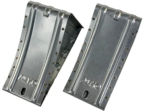 trailer parts4u Alko Unterlegkeil 1 Paar verzinkt 1600 kg 120mm breit UK 36 Bremskeil Hemmschuh 243.373 244373 244.376 244376