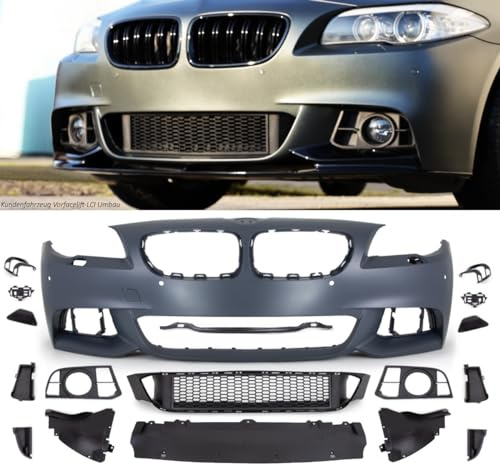DM Sport Stoßstange vorne 4 PDC + Zubehör passend für F10 F11 LCI M-Paket 13-17