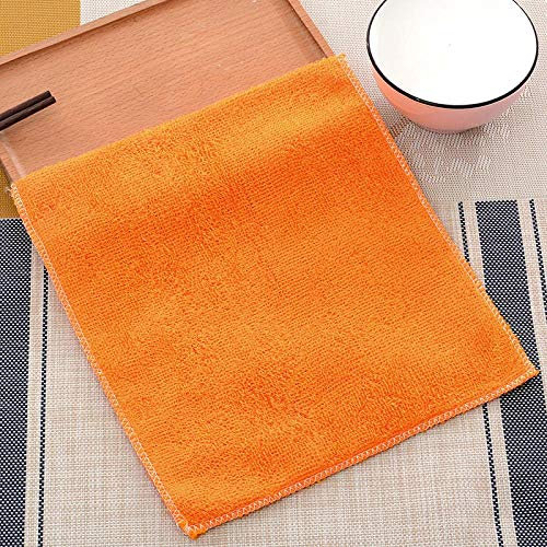 Serviette de nettoyage en fibre de bambou anti-adhésive pour la fête des mères