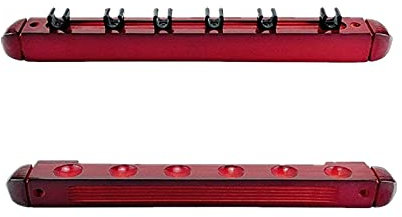 DYPASA Angelrutenhalter Hölzerne vertikale Angelkörper-Halter-Anzeige-Racks-Fixier-Wandmontage-Sammelständer for Angelrute 6 Ruten Rack Rutenhalter