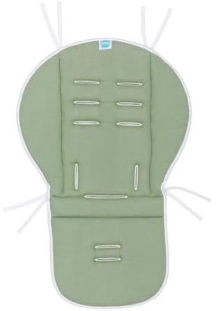 Fillikid Wendeauflage Muslin 48x74 cm Exklusiv | Baby Sitzeinlage 100% Baumwolle waschbar | Universal Kinderwagen Einlage für Buggy Kinderwagen Sportwagen | Schonauflage Atmungsaktiv