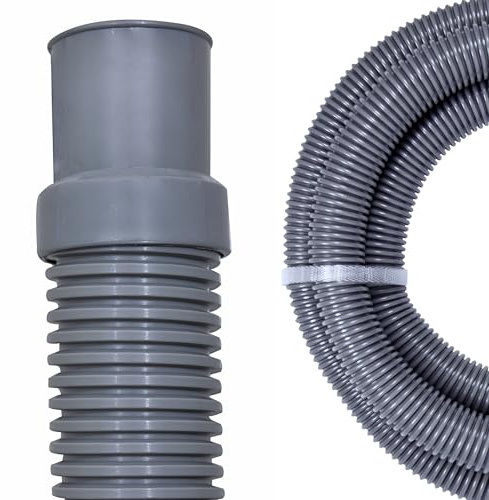 SWIMLINE HYDROTOOLS Pool Pump Filter Connection Hose W/ Cuff | 1.5 Inch X 6 Foot | Heavy-Duty Flexible, Durable & Leakproof | Chemical & UV Resistant | For Above Ground Pools Skimmer Filters & Pumps