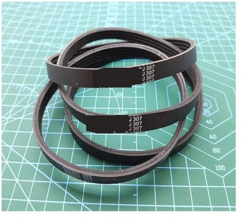 Antriebsriemen PJ307 1 Stück Gummi-Antriebsriemen für Mini-Förderband Plattenspieler-Riemen