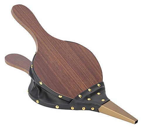 ANKROYU Fireplace Corrugated Pipe, Fireplace Wood Bellows Fireplace Bellows Outdoors Barbeque Grill Chimney Hand Bellow, Wood Bellows