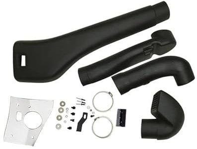 OKIIO Auto Lufteinlass Schnorchel Kit für Toyota FJ Cruiser 2007-2021, Wasserdichter Schnorchelkopf Lufteinlass Schnorchel Set Autowatgerät Lufteinlasssysteme Styling Zubehör