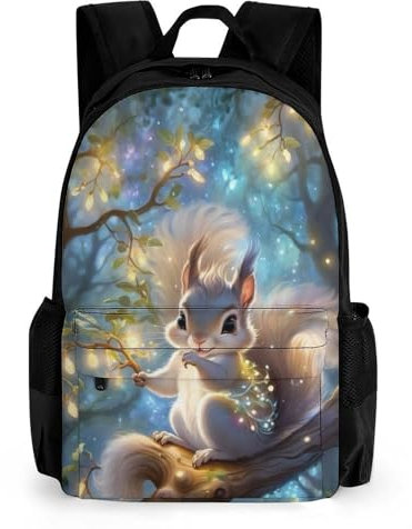 TNFHSOFT Eichhörnchen 3D Drucken Flanell Fleecedecke Decke Microfaser Kuscheldecke Decke Kinder Erwachsene Wohndecke Für Bett & Sofa Reisedecke 42x30.5cm Inches