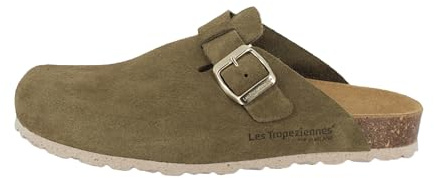 dresco Mujer Zabot Zapatos Ciudad Mule Y Zueco, Caqui, 37 EU, Caqui, 37 EU
