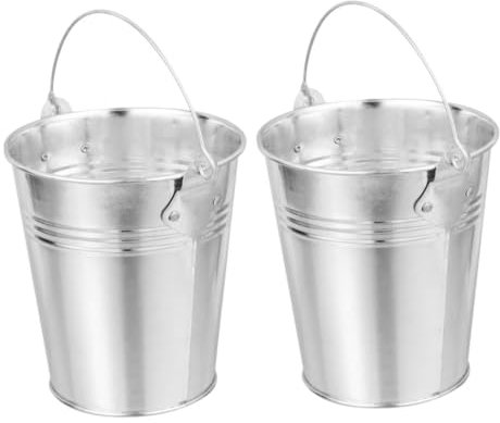 TOBBOMEY 2pièces Seau à Graisse De Barbecue Portable Seau De De Graisse pour Grill Accessoire pour BBQ Plein Air Et Picnics