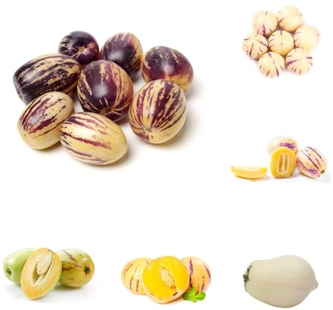 semi di melone pero, semi rari vecchie varietà esotiche da colonnari da nani balcone giardino serre 40pcs
