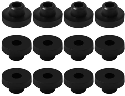 SPEEDWOX 12 bujes de goma para tanque de combustible, piezas de repuesto de bujes de goma para tanque de combustible, bujes de arandela de gas, tractor, cortacésped, generador, tanque, accesorios para
