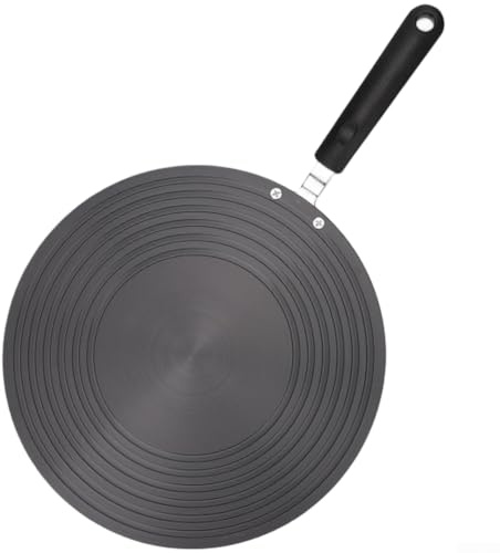Aluminum Heat Spreader Plate for Gas Stove with Dual Sided NonSlip and Thickened 4MM/6MM Build for Consistent Heat and Protection from Direct Flame (K)