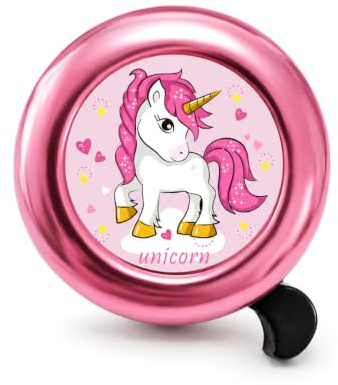 LAKPYN 1 Pezzi Campanello Bici Bambino, Campanello bicicletta in Metallo per Ragazze Ragazzi, Bicicletta Scooter Triciciclo Come Regalo per Compleanni Natale Giornata dei Bambini