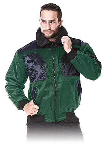 Reis Iceberg_Zbxxxl gefütterte Schutzjacke, Grün-Schwarz, XXXL Größe