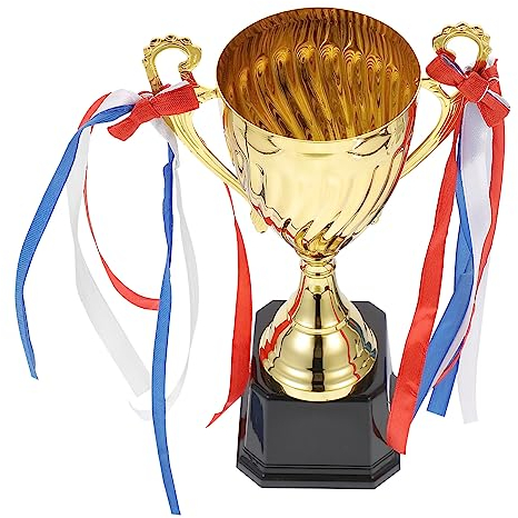 NOLITOY Trophée De Jeu Métal pour Compétition Sportive Trophée Classique pour Tournoi Scolaire avec Figurine De Basketball