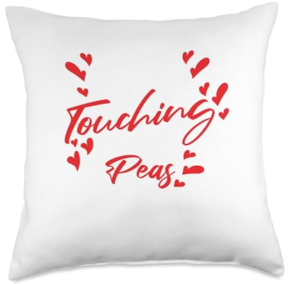 Sweet Pea Gardening Seeds for Planting Sweet Pea Flowers Throw Pillow