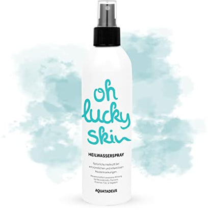Aquatadeus Heilwasserspray | Bei Neurodermitis & Psoriasis | Wissenschaftlich erwiesene Wirkung | Reizlindernd und entzündungshemmend | Lindert den Juckreiz und ist angenehm kühlend
