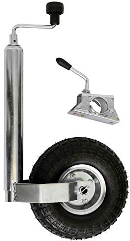 150 kg Stützrad luftbereift 260 x 85 mm inkl. Klemmhalter