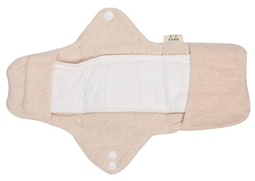 minkissy 2St Damenbinde aus Stoff Mama Slipeinlagen Damenbinden aus Stoff waschbare Damenbinden wiederverwendbare Menstruationspads tragbare Damenbinde Menstruationsbinden aus Stoff Mutter