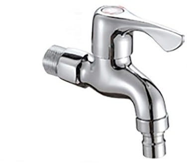 Wasserhahn Garten Galvanisieren Von Kupfer Waschmaschine Mopp Pool Schnell Öffnen Single-Joint Silber Wasserhahn