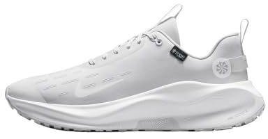 Nike InfinityRN 4 Gore-TEX Men's Waterproof Road Running Shoes (HQ0265-101, White/Pure Platinum/White) Size 8