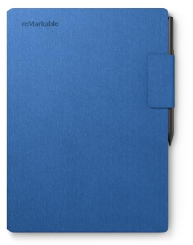 reMarkable Book Folio | Housse polymère pour Tablette reMarkable Paper Pro | Cobalt