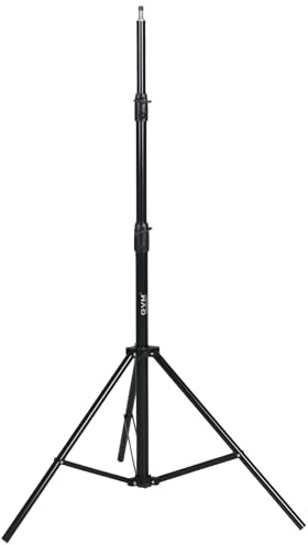 GVM Photography Light Stand 95/240cm, Air-Cushion Aluminum Photo Video Tripod Stand with 1/4 Screw for Softbox, Photo Studio Speedlight, Photographic Equipments, Max Load 8kg/ 16lbs