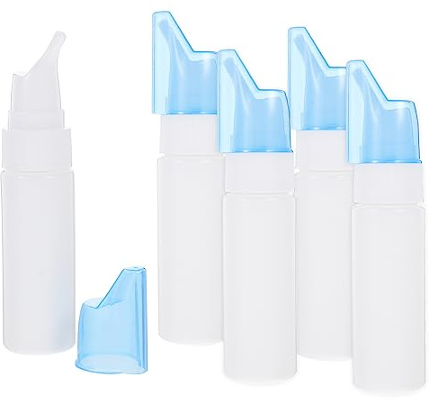 DEARMAMY Flacon Pulvérisateur Nasal Mini 70Ml en Plastique Rechargeable à Brume Fine Flacon Portable pour Parfum et Cosmétiques pour Voyage et Usage