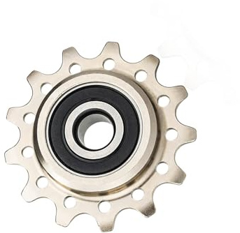 Guaber Sospensione Perni Alti Pulegge folli Buone Compressioni Resistenza Pignone Bici Elettrica 13T Bici Guida in Acciaio Sospensione Ruota Alta Perni Pulegge folli