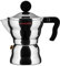 Alessi AAM33 / 1 - Design-Espresso-Kaffeemaschine, Aluminiumgehäuse, Griff und Knopf aus Thermoplastischem Harz, 1 Tasse, Silber