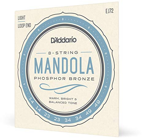 D'Addario EJ72 Light 14-49 Mandola Strings - Phosphor Bronze