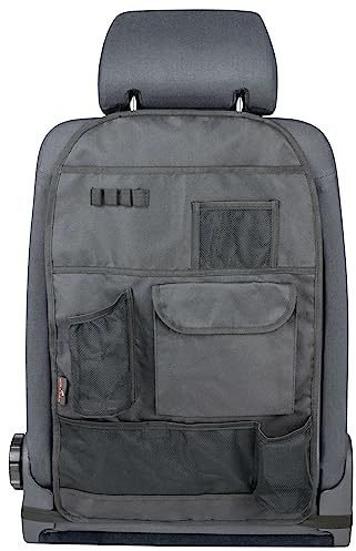 WALSER Organizador Multibolsa, organizador del asiento trasero de los niños, protector del respaldo con bolsillos del asiento 64x40cm 24006